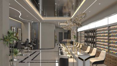 spa rendering - salon and nails