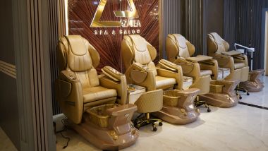 pedicure station