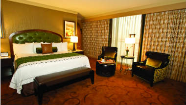 Hotel Room at L'Auberge Resort Lake Charles