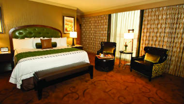 Hotel Room at L'Auberge Lake Charles