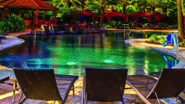 Pool, Lazy River & Cabanas at L’Auberge Casino Resort Lake Charles
