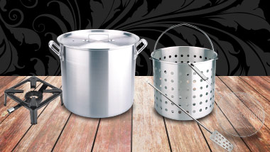 cookware for crawfish boil