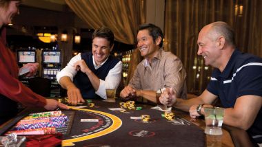 group at gaming table